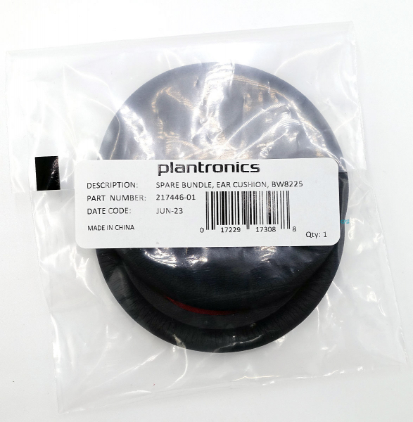 Poly Blackwire 8225 Leatherette ear cushion 2-pack for BW8225 217446-01