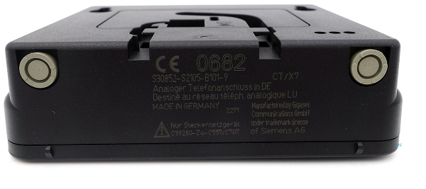 Gigaset E490 schwarz, E490 Basisstation & E49H Mobilteil S30852-H2105-B101 Refurbished