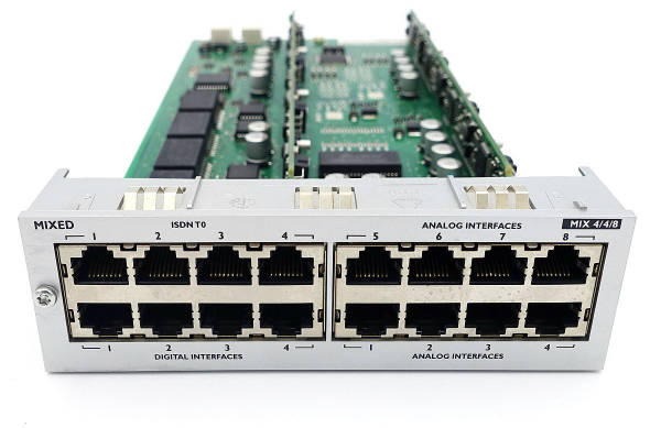 Alcatel MIXED MIX 4/4/8 (4 x ISDN, 4 x Digital und 8 x Analog) 3EH73015AC Refurbished
