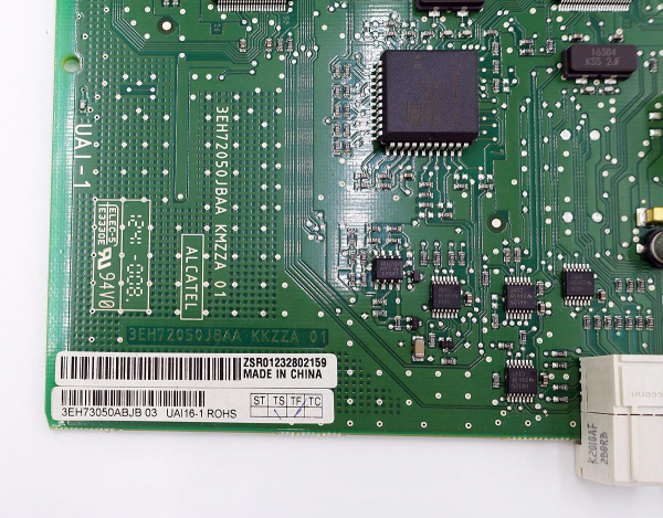 ALCATEL-LUCENT ENTERPRISE UAI16-1-Board mit 16 digitalen Schnittstellen 3EH73050AB Refurbished