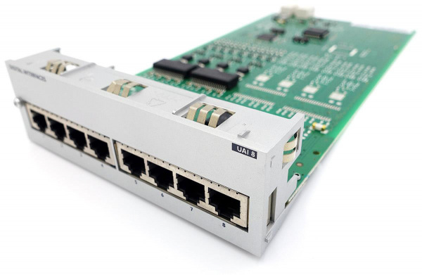 ALCATEL-LUCENT ENTERPRISE UAI 8 Reflexes interface modules, 8 UA interfaces, Digital Extension Card Board 3EH73005AC Refurbished