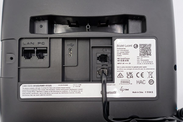 ALE M8 DeskPhone, 800x480 Farbdisplay 3MK27009AA