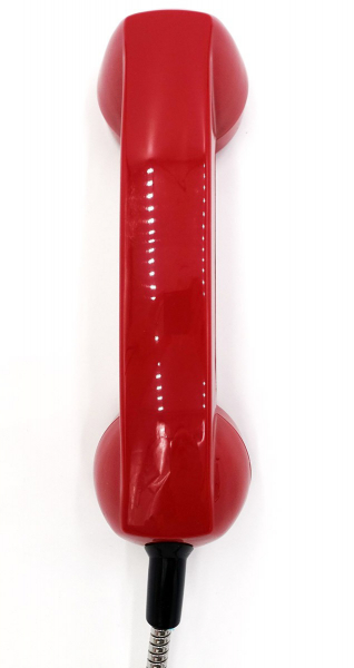 Joiwo Replacement Handset with Armored Cord, Red JWAT137-Handset-Red