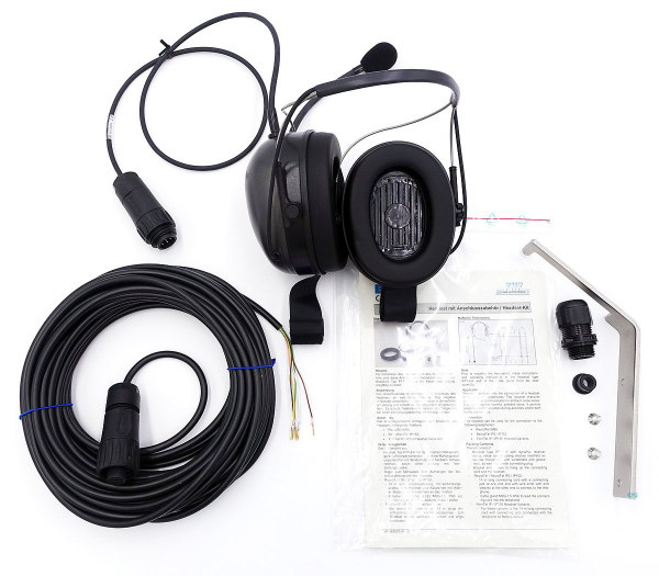 FHF Headset Kopfhörer-Set für Wetterfestes Telefon ResistTel 11264304