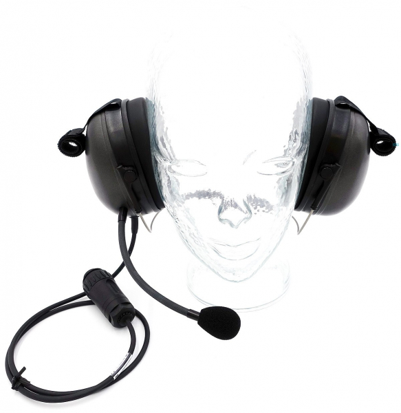 FHF Headset Kopfhörer-Set für Wetterfestes Telefon ResistTel 11264304