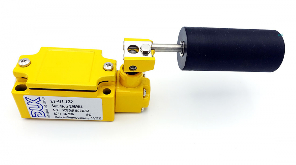 DUK Conveyor Belt Misalignment (Off-Track) Switch with ø32mm roller ET-4/1-L32