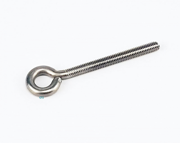 DUK rope eyelet, M6, closed, VA, L=80mm, eyelet=10mm SH0-VA