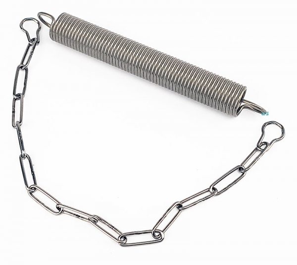 DUK Spannfeder, VA4, m. wegbegrenz. Kette SPF-W-V4A