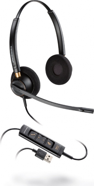 Plantronics EncorePro HW525 binaural USB-A 203444-01