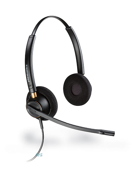 Poly EncorePro 520D mit QD Binaural Digital Headset 783P5AA, 203192-01