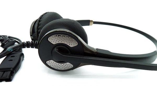 IPN X2 Duo Headset, with Push to talk PTT button with switch IPN070-PTT-SW