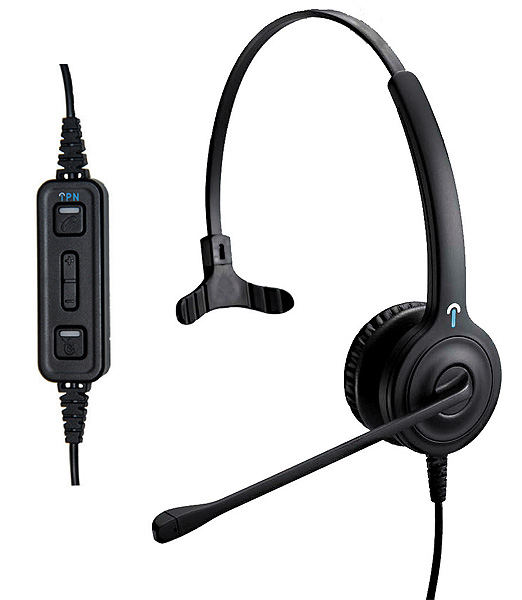 IPN H80D Mono Headset USB cable MS Lync optimized IPN029