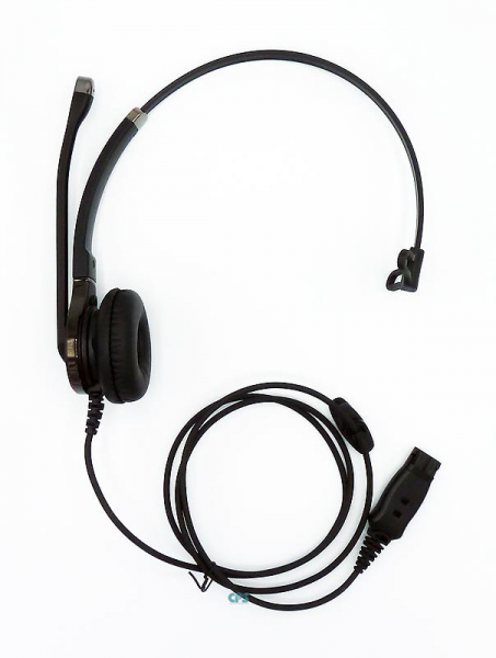 IPN X1 Mono Headset, with Push to talk PTT button with switch IPN060-PTT-SW