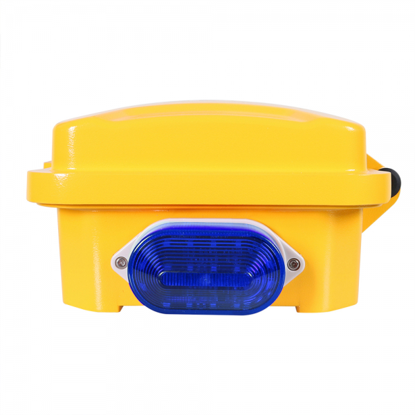 J&R JR101-FK-L-Analog Weatherproof Telephone, Keypad, LED lamp, Yellow, protection door