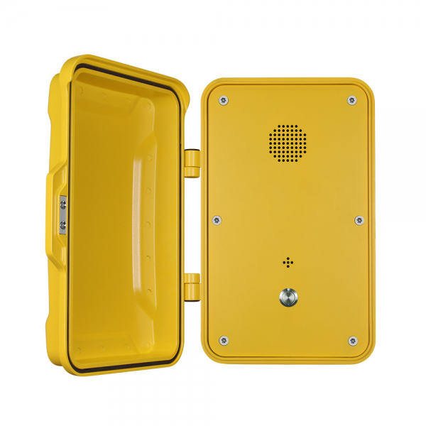 J&R JR102-SC-SP-4G Emergency Telephone pillar, Weatherproof Hands-free Telephone, Solar Panel