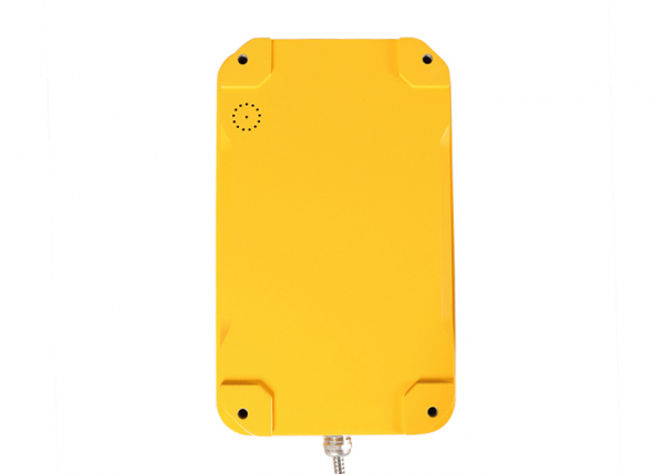 J&R JR105-FK-SIP Weatherproof Telephone, Keypad, LCD display, Yellow