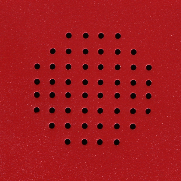 J&R JR207-FK-SIP Anti-vandal Telephone, Keypad (16), Red