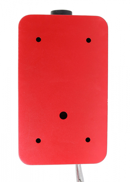 J&R JR210-1B-4G Anti-vandal Telephone, 1 Button, Speed dial Phone, Red