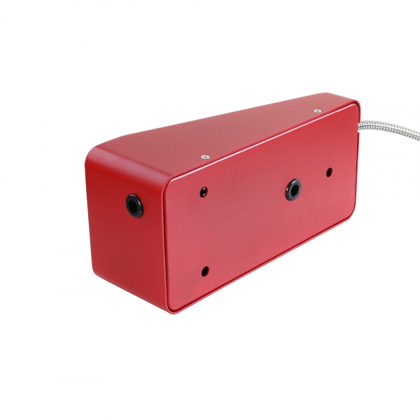 J&R JR211-CB-4G Anti-vandal Telephone, CB without Keypad, Red