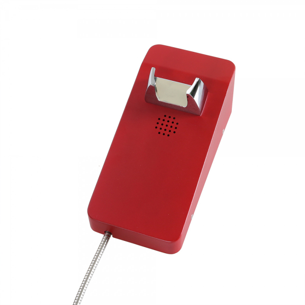 J&R JR211-CB-SIP Anti-vandal Telephone, CB without Keypad, Red