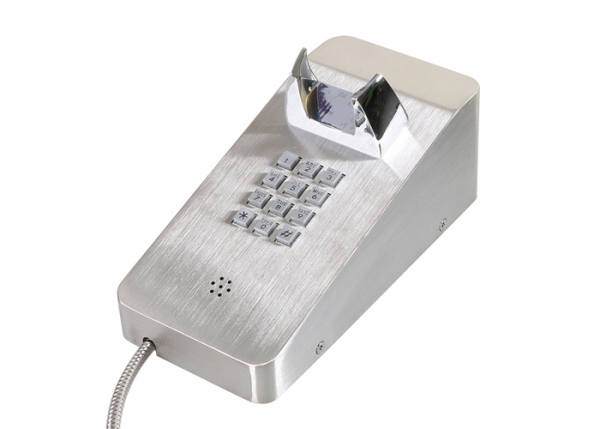 J&R JR211-FK-4G Anti-vandal Telephone, Keypad, Stainless Steel