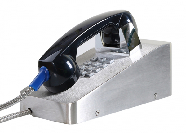 J&R JR211-FK-4G Anti-vandal Telephone, Keypad, Stainless Steel