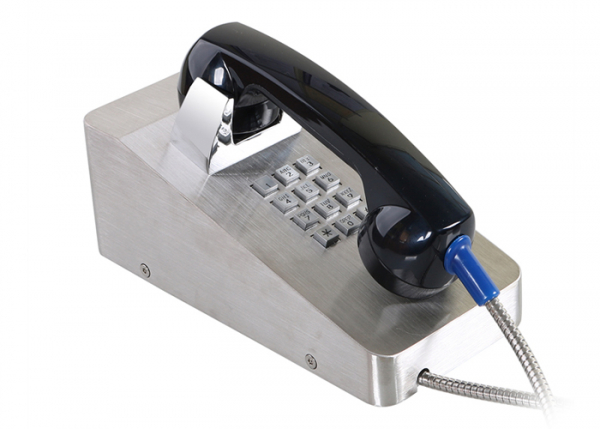 J&R JR211-FK-4G Anti-vandal Telephone, Keypad, Stainless Steel