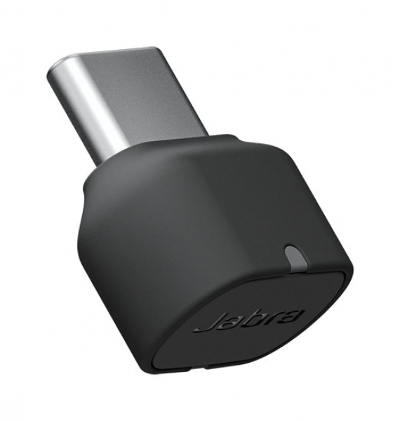 Jabra Evolve2 Buds UC, Link 380 BT USB-C UC, 30 cm USB-C to USB-A cable, wireless charging pad 20797-989-889