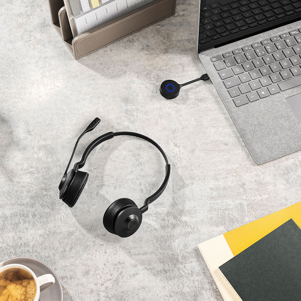 Jabra Engage 55 SE Stereo, Link400c USB-C, MS, Deskstand 9659-475-111