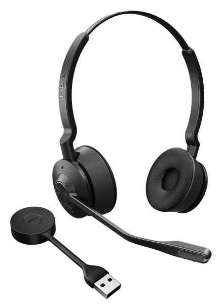 Jabra Engage 55 SE Stereo, Link400a USB-A, UC, Deskstand 9659-415-111