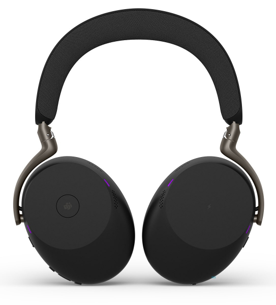 Jabra Evolve3 85 MS, USB-C Dongle Link390c, Schwarz, Wireless-Ladepad 38599-999-889