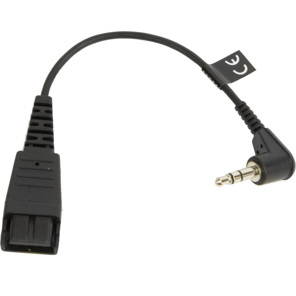 Jabra QD to 3,5mm jack plug for Blackberry IPhone 8800-00-69