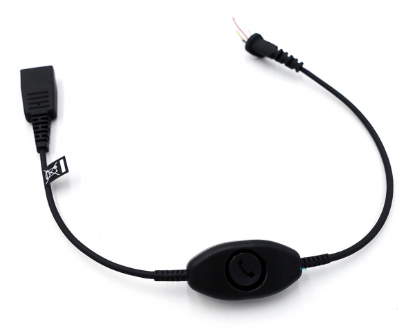 Jabra QD auf Open-End für Ascom mit Mute Funktion 8800-00-98