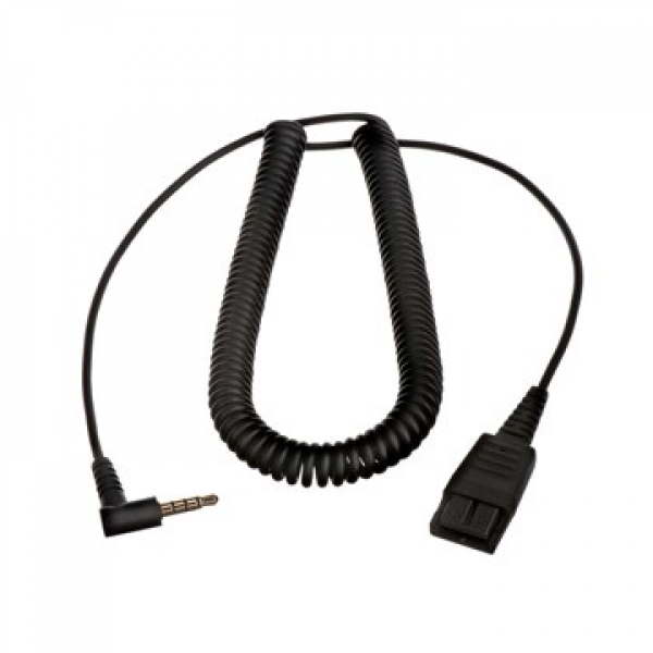 Jabra QD to 3.5mm jack, PC Cord, for Apple MacBooks 8800-01-102