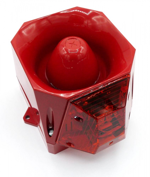 FHF Sounder-Strobe light-Combination AXL04 9-60 VDC red 22511302100