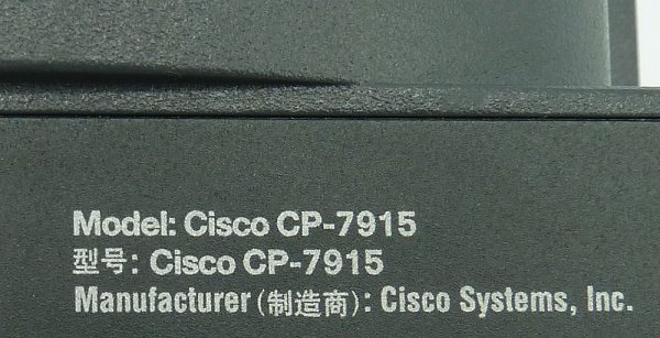 Cisco Unified IP Phone Expansion Module CP-7915= Grayscale Refurbished