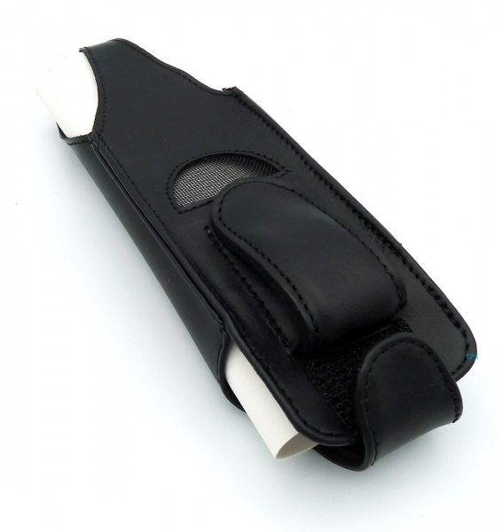 OpenScape S5 / Gigaset S850 / s650H Leather Case (steel belt clip) S5-STAHL