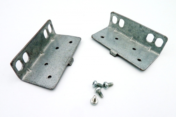 Rack mounting bracket, 19 inch, 2 brackets with 4 screws C39165-A7027-D4, L30251-U600-A171 Refurbished