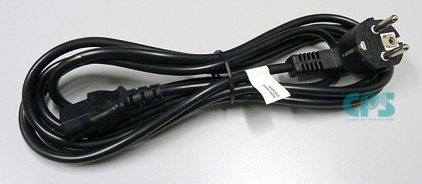 Unify Netzleitung Stromkabel EU 2,5m, mit geradem Stecker L30251-U600-A389 NEU