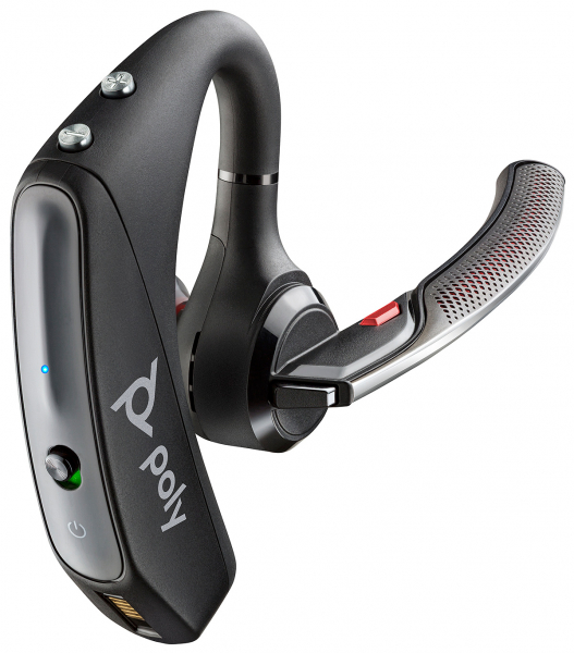 Poly Voyager 5200 Office Headset, 2-Way Base, +USB-C zu Micro USB Kabel EMEA INTL 8R711AA#ABB, 214593-05