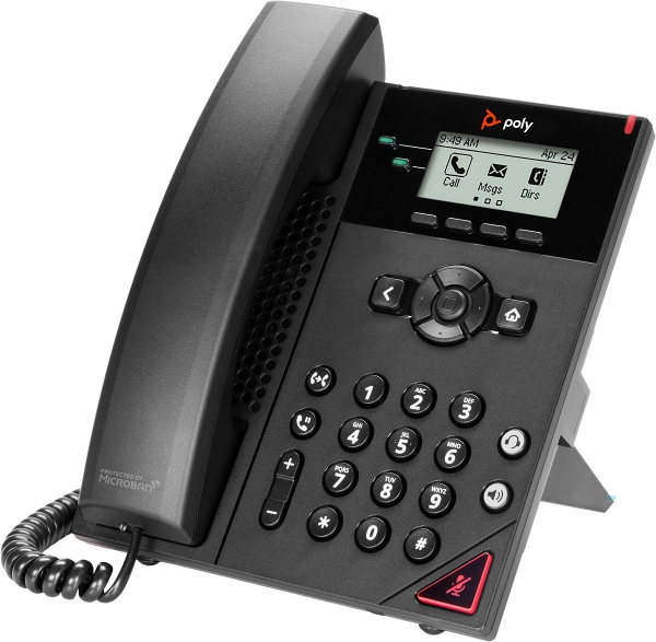 Poly VVX 150 2-line Desktop Business IP Phone, PoE, OBi Edition 2200-48812-025