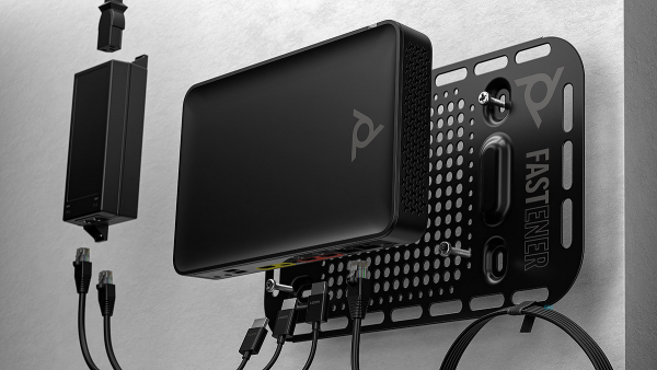 Poly Studio G62 Plate Mount, bracket, mounting plate, wall bracket, Wall mounting A02FDAA