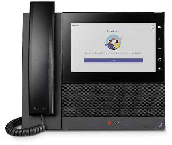 Poly CCX 600 Business Media Phone for Microsoft Teams, PoE 82Z84AA, 2200-49780-019