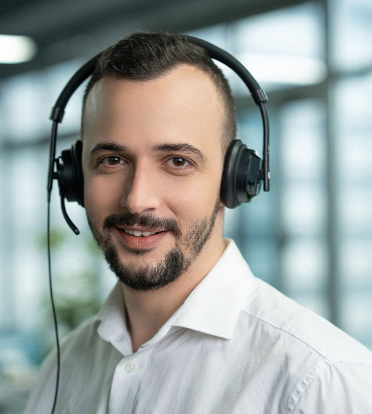 VT8600 USB Headset with Bluetooth UNC Duo USB(06)