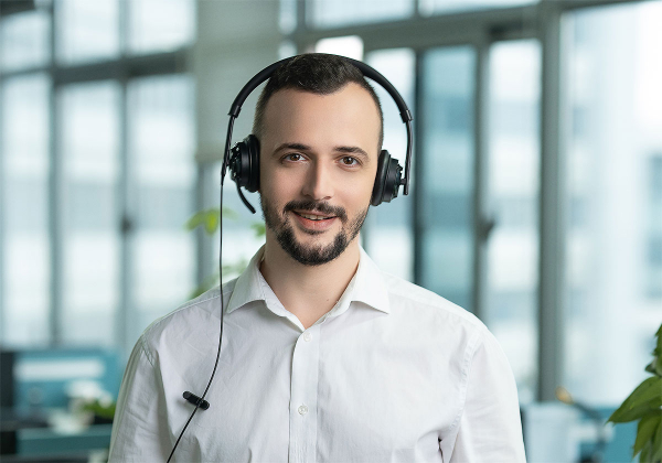 VT8600 USB Headset with Bluetooth UNC Duo USB(06)