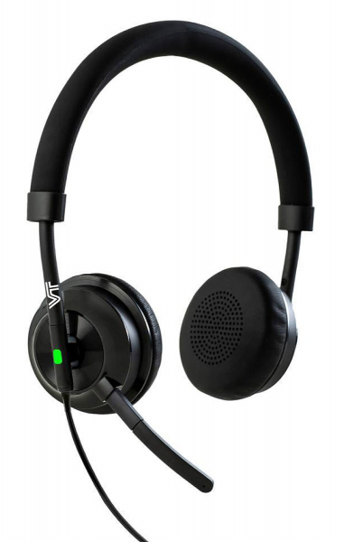 VT8200 USB Stereo Headset with Inline function, MS Teams VT8200UNC-D USB04