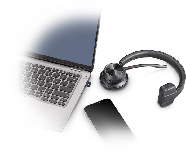 Poly Voyager 4310 USB-C Headset +BT700 Dongle 77Y94AA, 218473-01
