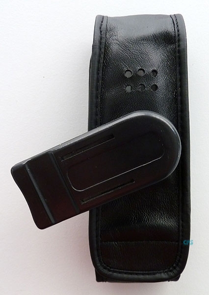 Alcatel 400 DECT-Handset phone case Leather case with rotating clip opening at the bottom NEW