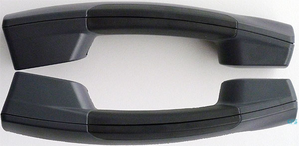 Alcatel 3G handset anthracite color Softgrip for Alcatel Reflexes 3AK27121AB NEW