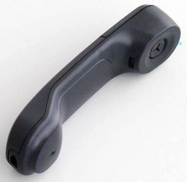 Baugleich Alcatel 4G Handapparat, Handset, Hörer anthrazit Softgrip 3GV27032AB NEU
